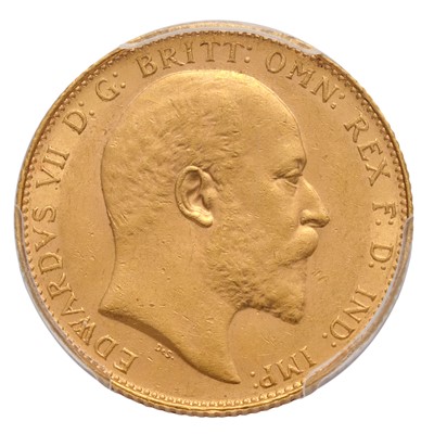 Lot 182 - Edward VII, Sovereign 1910C, Ottawa Mint...