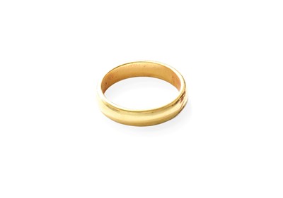 Lot 299 - A Band Ring, by Tiffany & Co., finger size Q