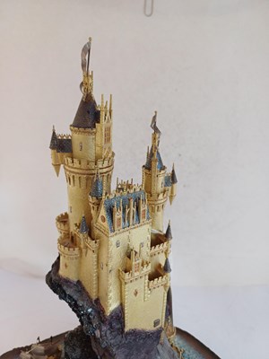 Lot 2228 - An Elizabeth II Diamond-Set Gold, Silver and Mineral Specimen ‘Fairy Tale’ Castle