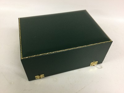 Lot 2250 - An Elizabeth II Diamond and Enamel-Set Limited Edition Silver-Gilt Casket