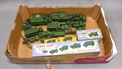 Lot 3463 - Dinky 699 Gift Set Military (I)