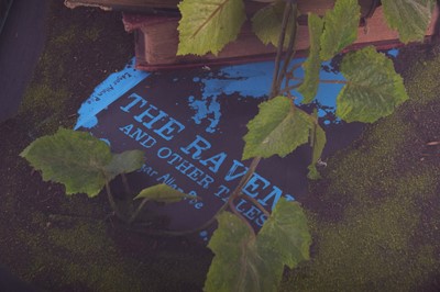 Lot 229 - Taxidermy: Edgar Allan Poe "The Raven" (Corvus...