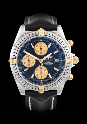 Lot 2145 - Breitling: A Stainless Steel Automatic...