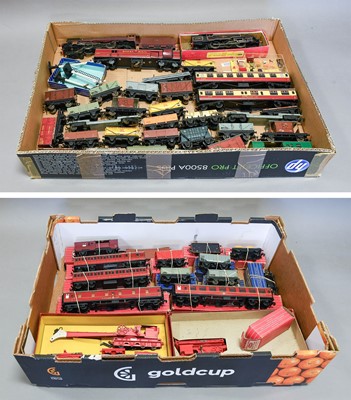 Lot 3427 - Hornby Dublo 2 Rail Locomotives And Rolling Stock