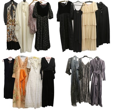 Lot 2173 - Assorted 1970s and Later Ladies Costume,...