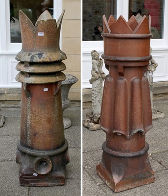 Lot 1177 - A Victorian Terracotta Chimney Pot, with...