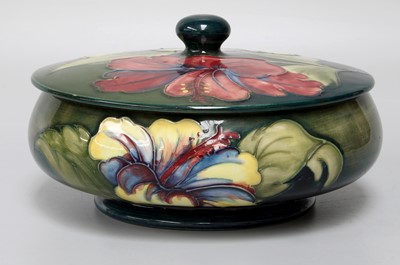 Lot 107 - A Walter Moorcroft Pottery Bowl and Cover,...