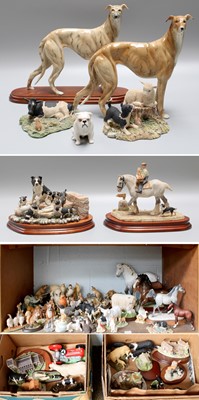 Lot 181 - Border Fine Arts and Beswick, including 'Off...
