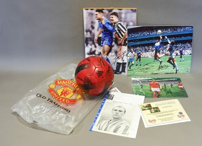 Lot 3053 - Various Football Related Autographs