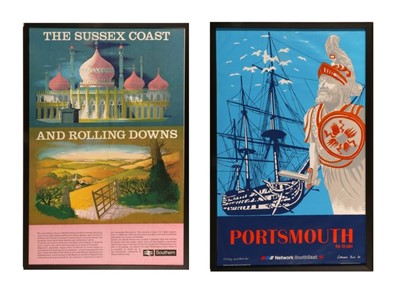 Lot 583 - A BR(Southern) Advertising Poster: THE SUSSEX...