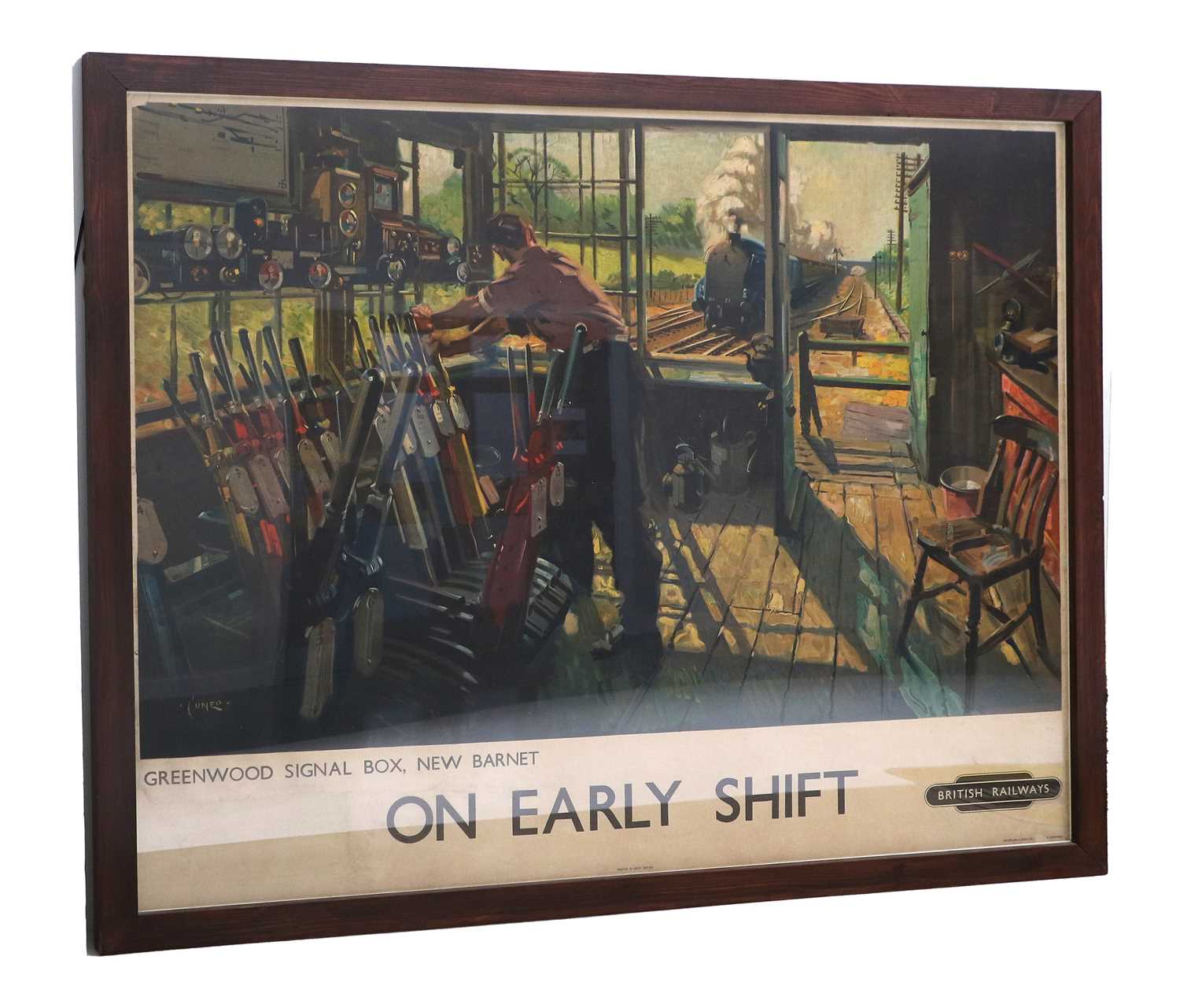 Lot 601 - After Terence Cuneo: A British Railways Poster,...