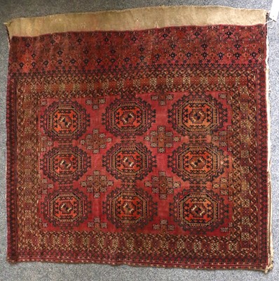 Lot 1215 - Pair of Tekke Chuvals, each with nine typical...