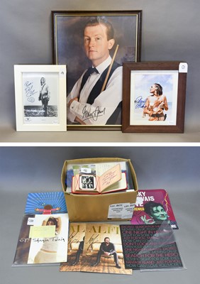 Lot 3229 - Various Autographed Photographes