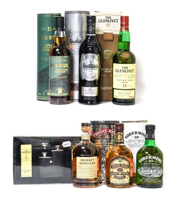 Lot 5136 - Glenfiddich 12 Year Old Caoran Reserve Single...