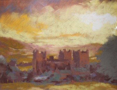 Lot 1159 - Terry Logan (Contemporary) "Bolton Castle"...