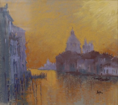 Lot 1161 - Terry Logan (Contemporary) "Grand Canal at...