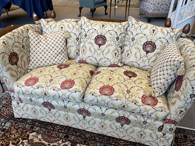 Lot 700 - Pratts of Bradford: An Aston Knole Sofa...