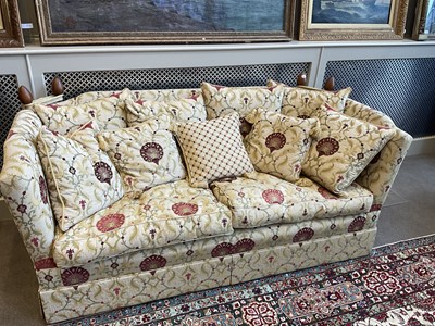 Lot 700 - Pratts of Bradford: An Aston Knole Sofa...