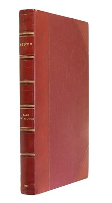 Lot 3 - Auction Catalogue. The Ducal Estate of Stowe,...