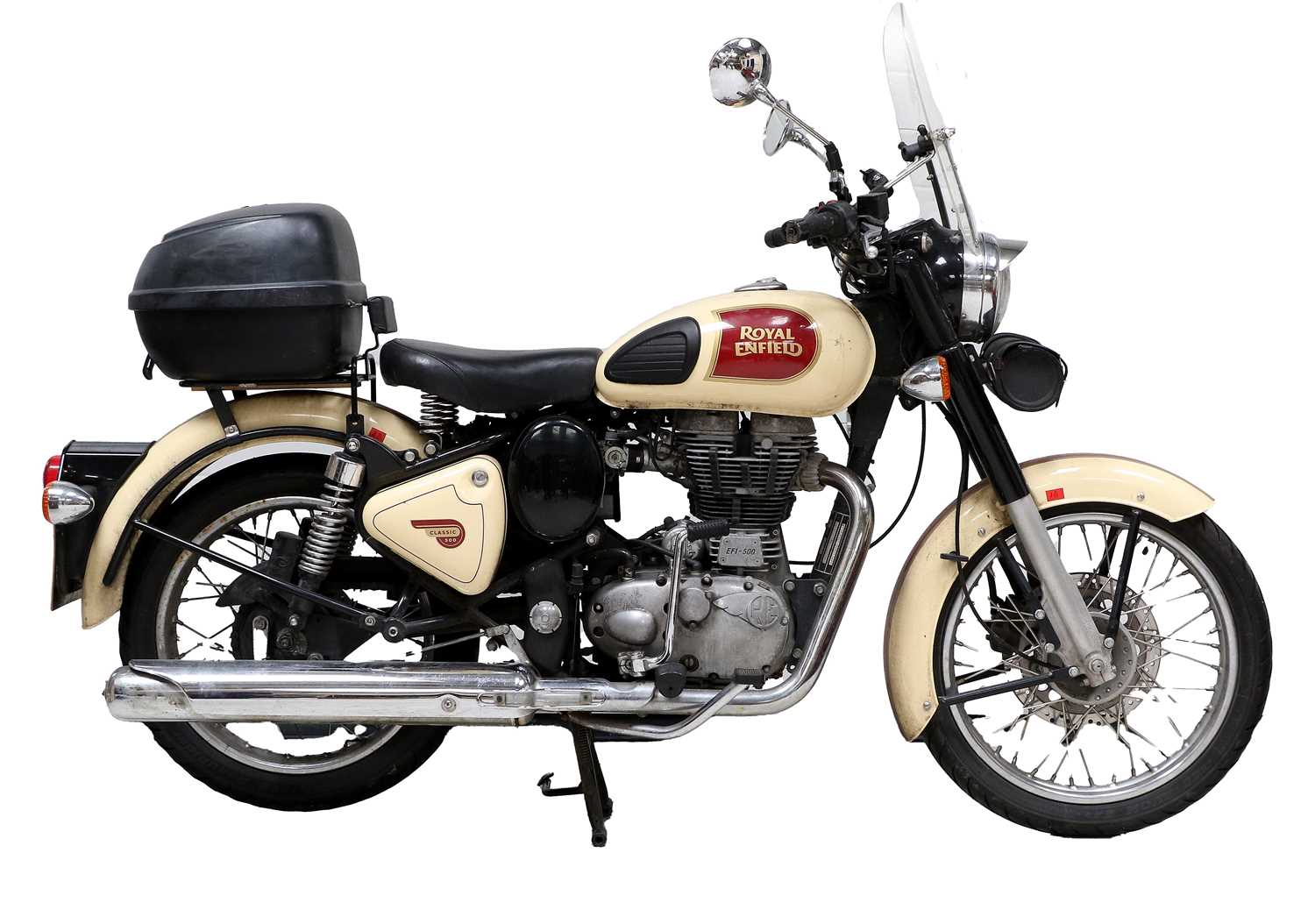 Lot 664 - Royal Enfield Bullitt 500cc Classic 2015 model