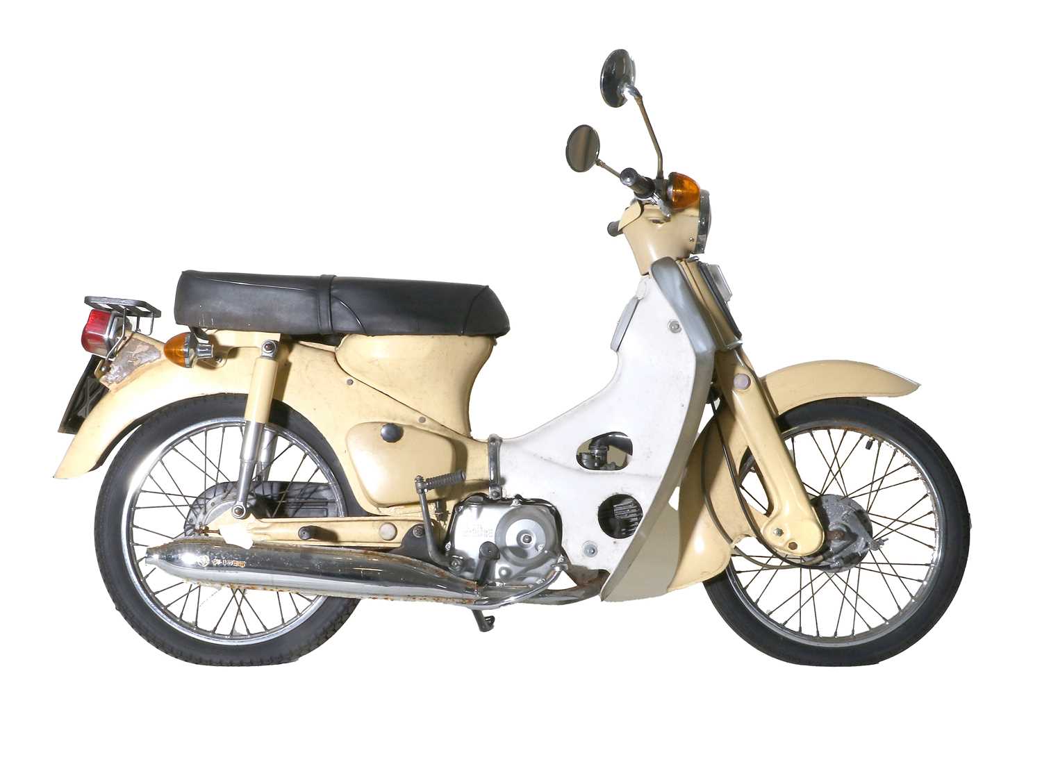 Lot 663 - Honda C70 1973