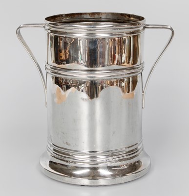 Lot 20 - A George V Silver Syphon-Stand or Wine-Bottle...