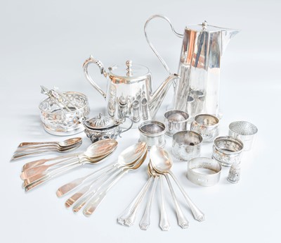 Lot 29 - A Collection of Assorted Silver and Silver...