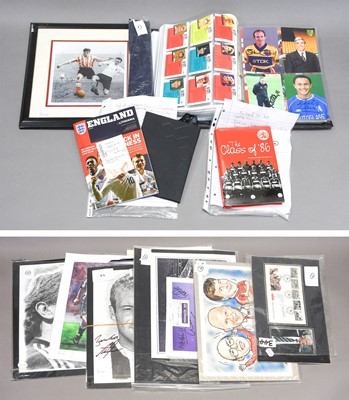 Lot 3052 - Various Football Autographs
