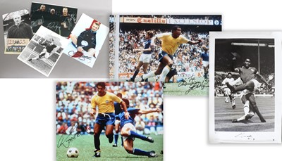 Lot 3023 - Football Related Autographed Photographed