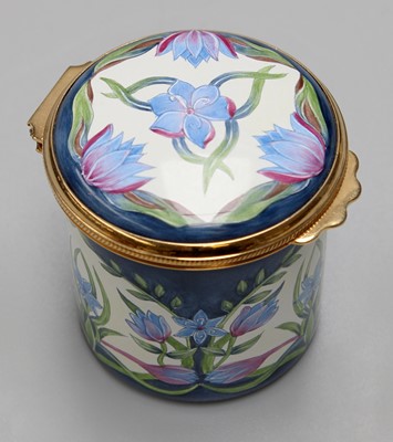 Lot 114 - Moorcroft Enamels: "Sweet Thief" Vase, dated...