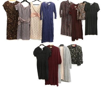 Lot 2188 - Assorted Circa 1950s Dresses and Co-ords,...