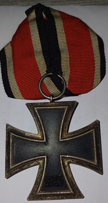 Lot 23 - A Second World War German Iron Cross, second...