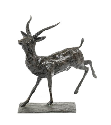 Lot 167 - Chris Boulton (Contemporary): "Impala", bronze,...