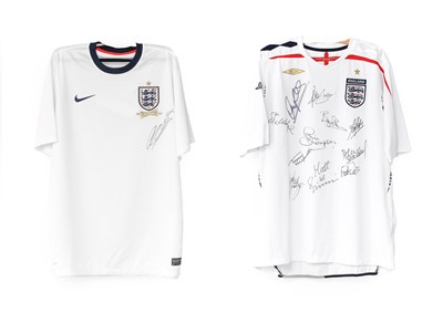 Lot 3022 - England Signed Football Shirts
