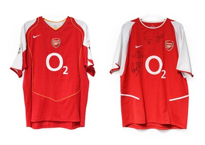 Lot 3011 - Arsenal Signed Football Shirts