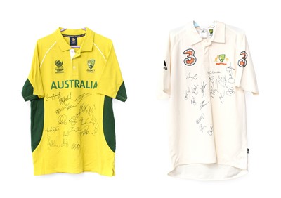 Lot 3006 - Cricket Signed Shirts