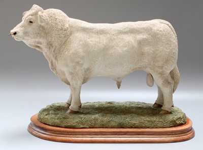 Lot 220 - Border Fine Arts 'Charolais Bull' (Style Two),...