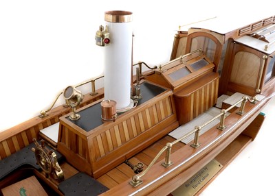 Lot 650 - Steam Launch Branksome 1896