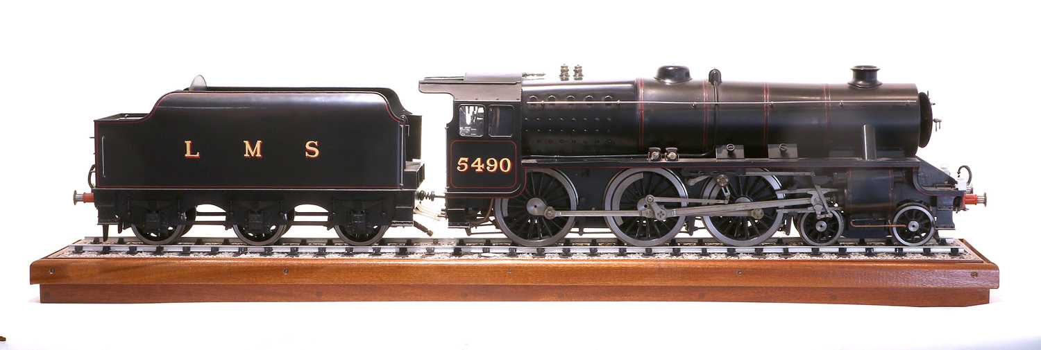 Lot 630 - Kit/Scratch Built 3 1/2" Gauge Live Steam Stanier Black 5 Locomotive