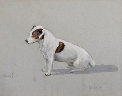 Lot 1148 - Tom Carr (1912-1977) "Risky", Study of a Jack...