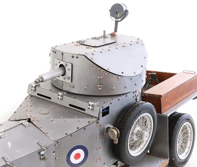 Lot 646 - Armortek Constructed Kit Rolls Royce Armoured Car