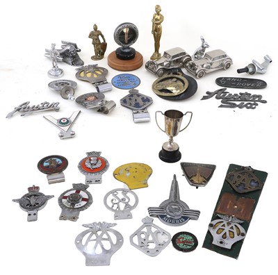 Lot A Quantity of 1950's and Later Car Badges, to...