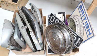 Lot 542 - Four Boxes of Assorted Autojumble, to include:...