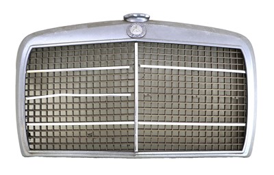 Lot 545 - Five Chromed Metal Car Grilles, to include a...