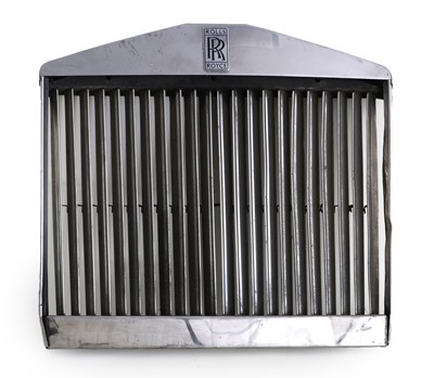 Lot A Rolls-Royce Radiator Grille, pre-1977, with...