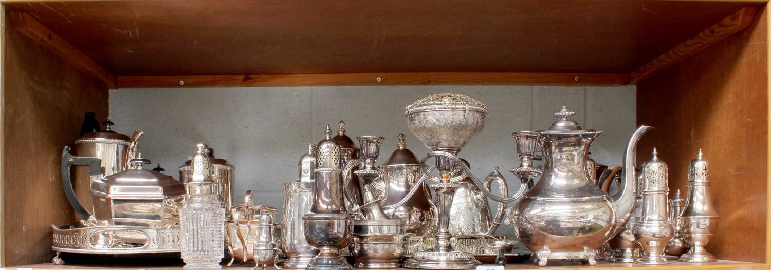 Lot 92 - A Collection of Assorted Silver Plate,...