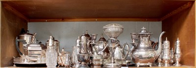 Lot 92 - A Collection of Assorted Silver Plate,...