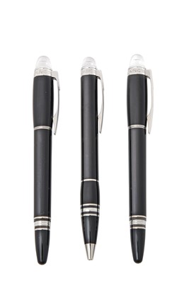 Lot 2274 - Three Montblanc Starwalker Pens