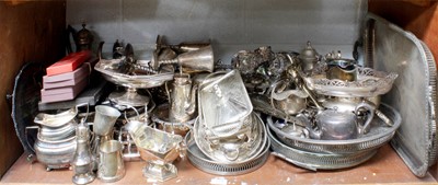 Lot 93A - A Collection of Assorted Silver and Silver...
