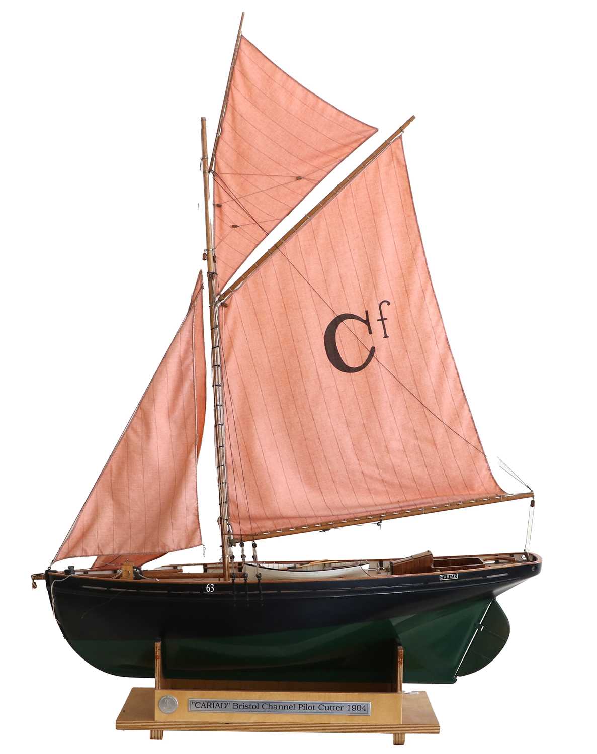 Lot 644 - Bristol Channel Pilot Cutter Cariad 1904